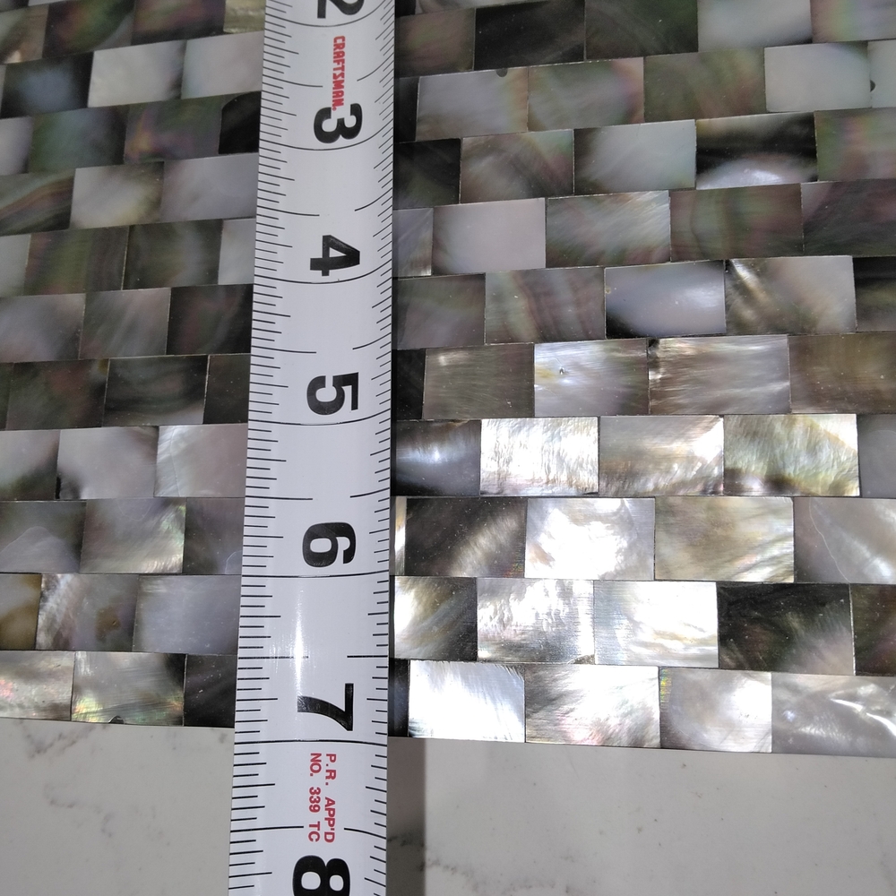 Mosaic Shell Decorative Box - Picture 4 of 5